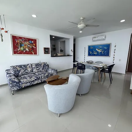 Apartamento En Con Vista Al Mar Cartagena