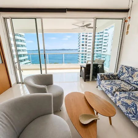 Apartamento En Con Vista Al Mar Cartagena