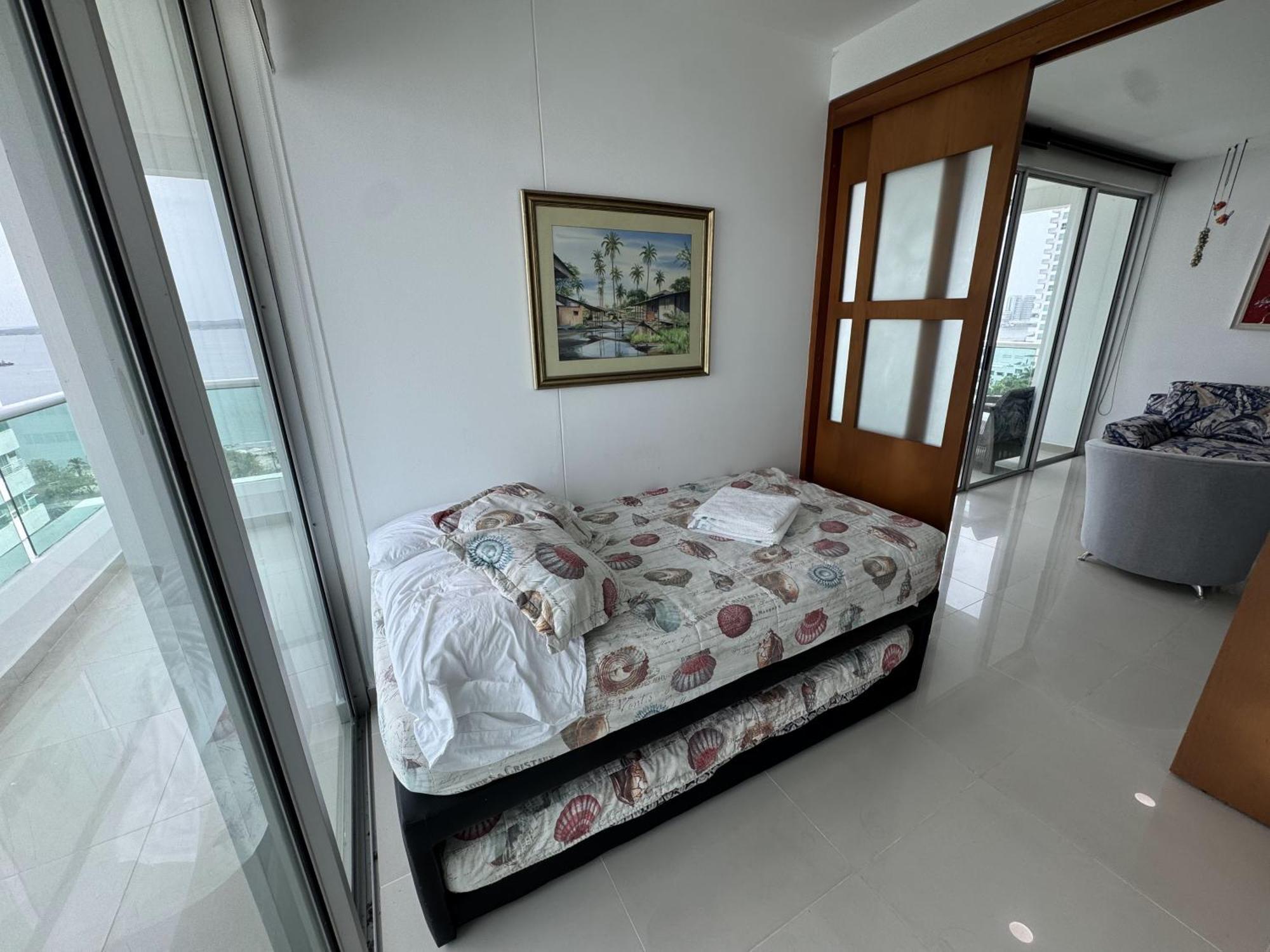 Apartamento En Con Vista Al Mar
