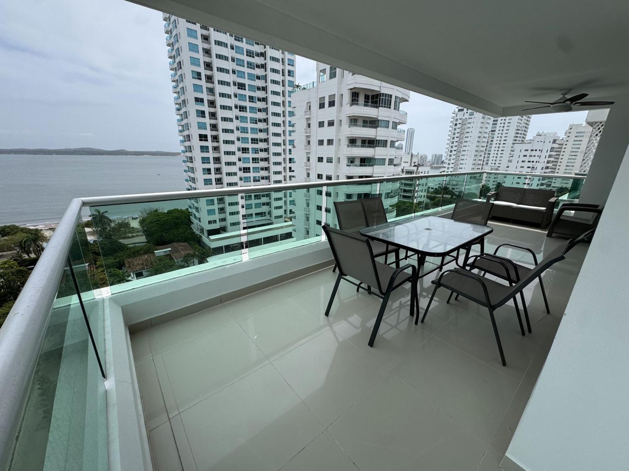Apartamento En Con Vista Al Mar Cartagena